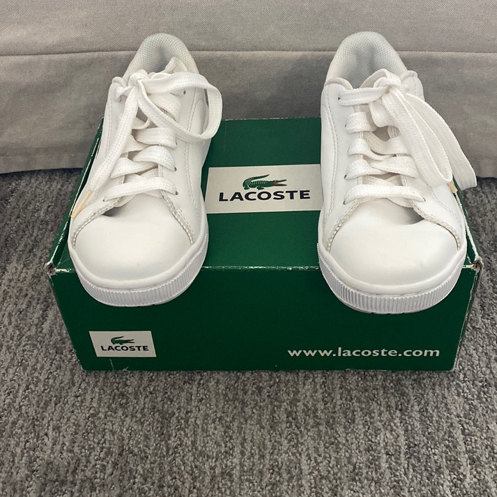 Lacoste kids shoes size 2 1/2